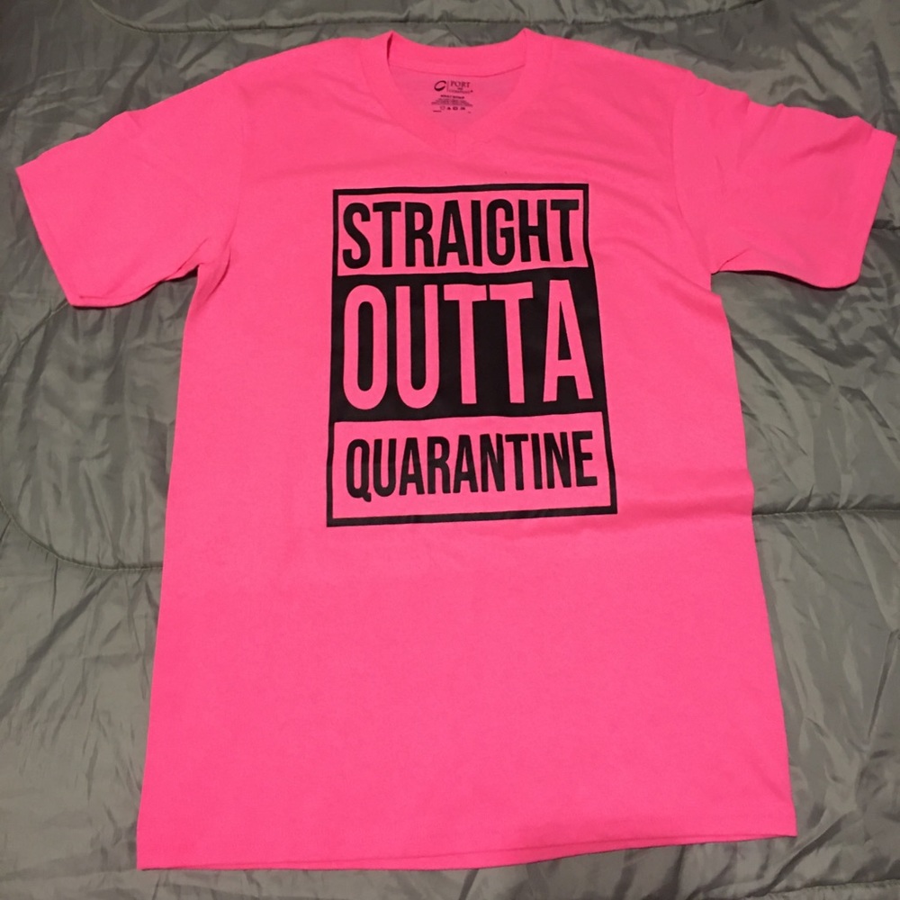 A T-shirt that is great for this quarantined time